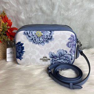 CROSSBODY IN SIGNATURE CANVAS WITH KAFFE FASSETT
